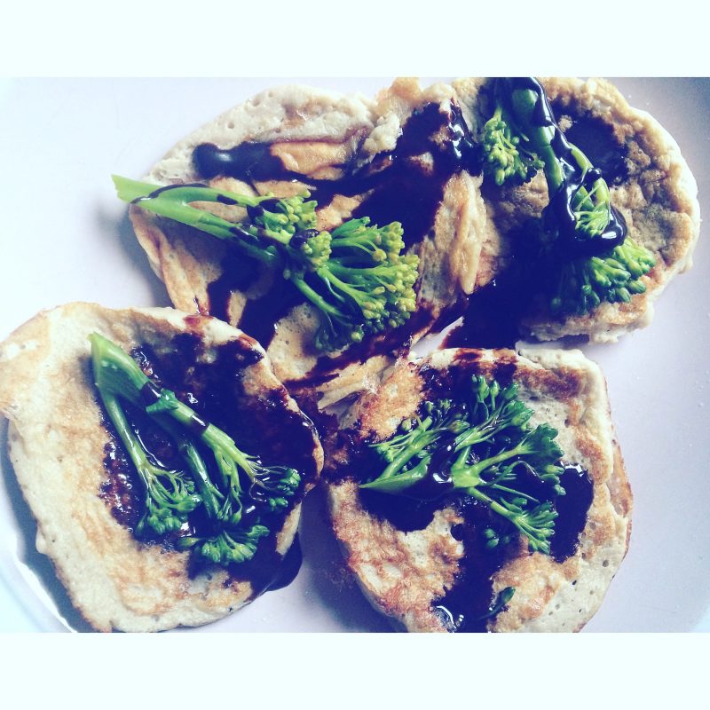 Tenderstem® & Chocolate Pancakes