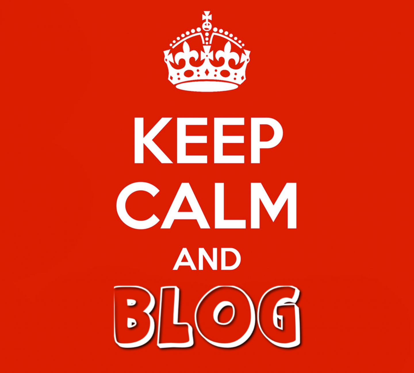 Keep Calm and Blog
