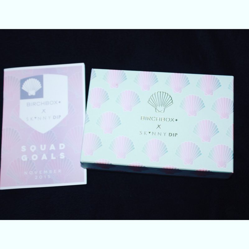 #Blogmas – Review: Birchbox X Skinnydip
