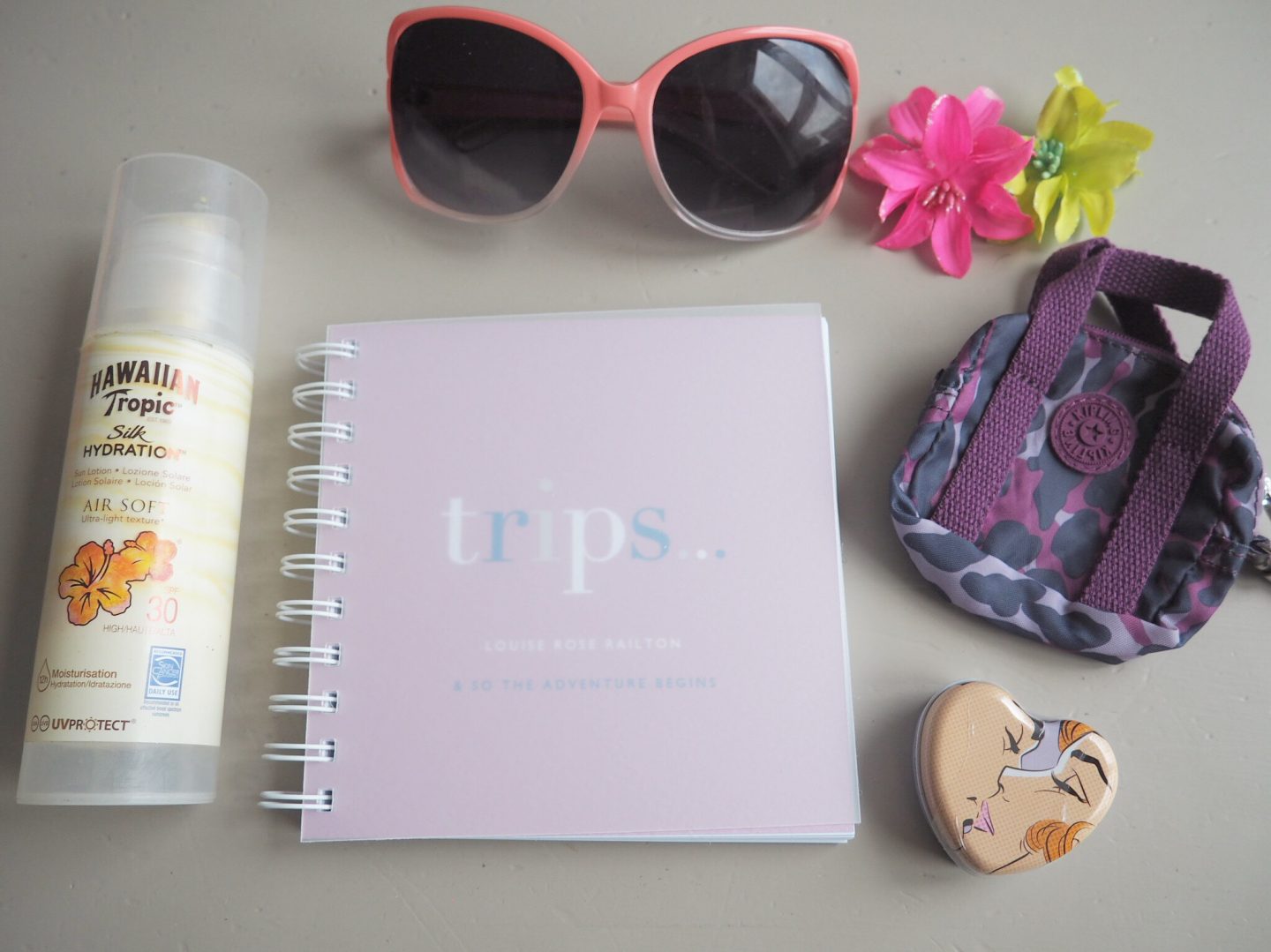Travel-Flatlay