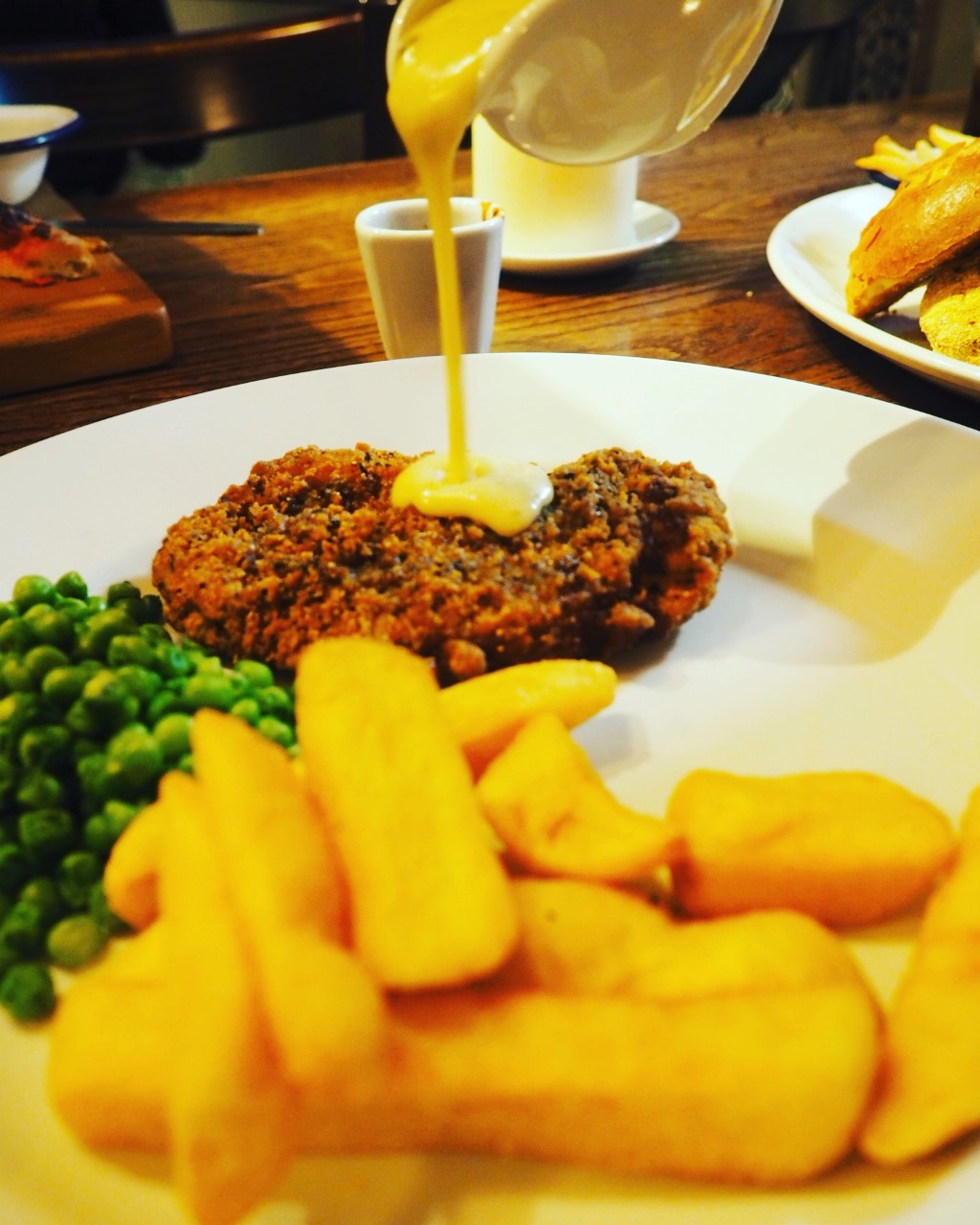 Chicken-Kiev-With-A-Twist-Pouring
