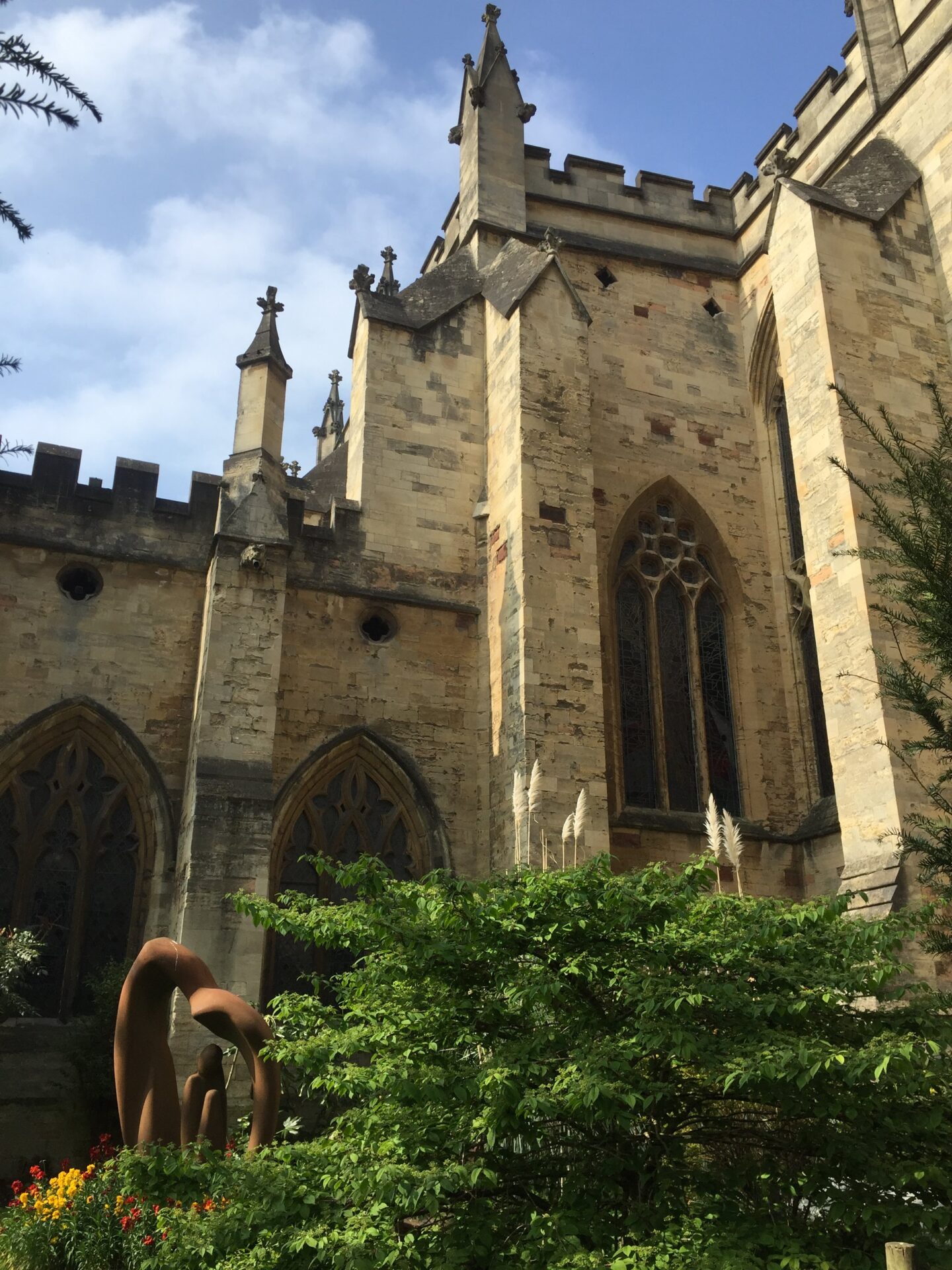 the cathedral in Bristol, taken by what kirsty did next