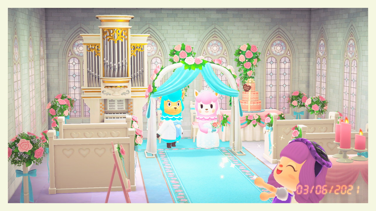 Wedding Event in Animal Crossing New Horizons