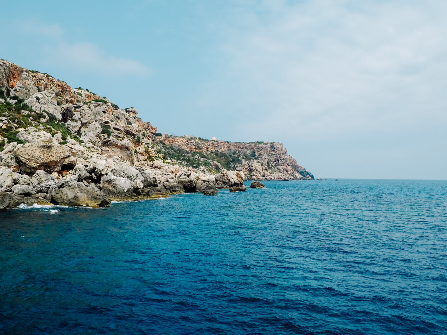 A view of the island from the Tourist Boat