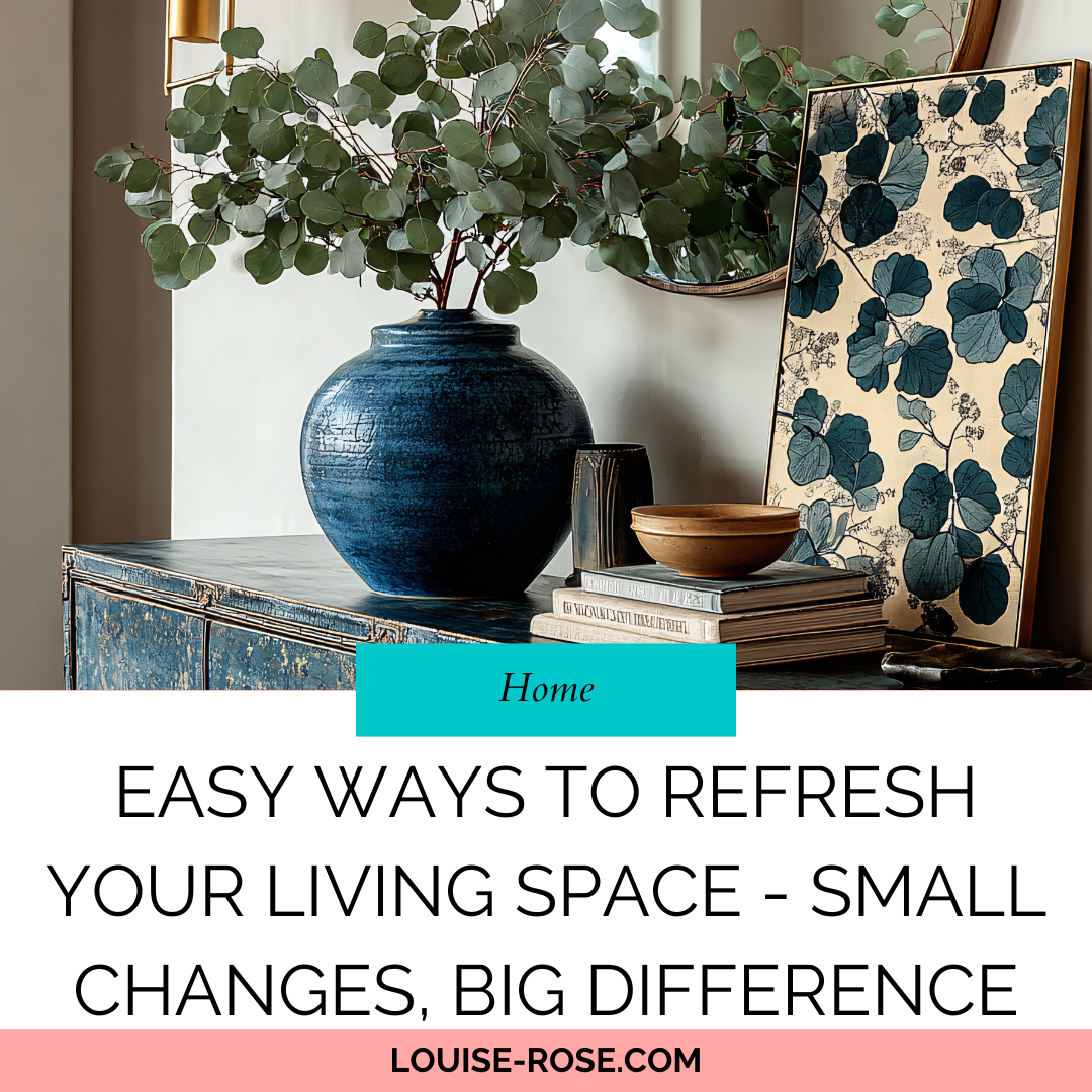 Easy Ways to Refresh Your Living Space – Small Changes, Big Difference