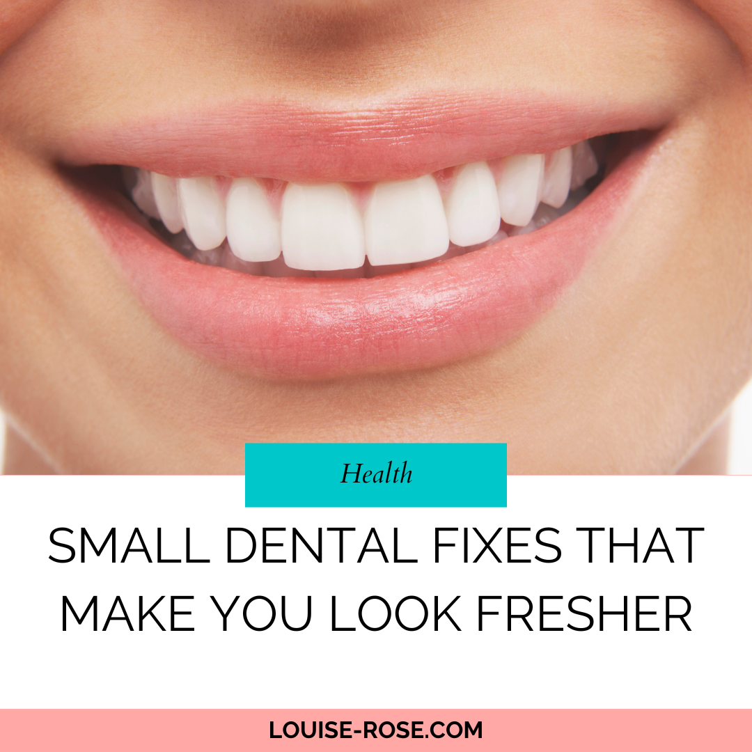 Small Dental Fixes That Make You Look Fresher