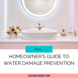 Homeowner’s Guide to Water Damage Prevention