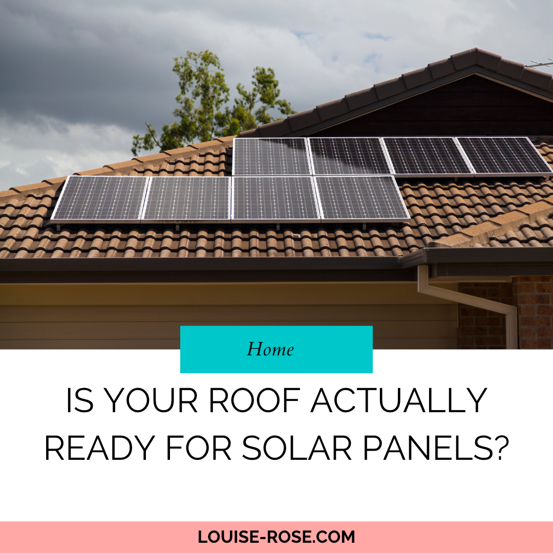 Is Your Roof Actually Ready for Solar Panels?