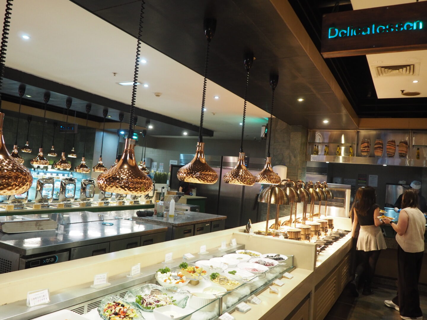 The deli section at Panda Mami York.